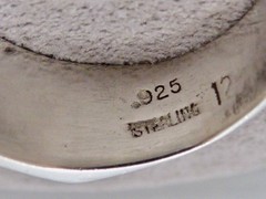 VINTAGE STERLING SILBER ONYX OPAL BAND RING SIZE 8.5 MAN MADE OPAL RING
