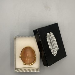 14k Gold Handcrafted Masaniello Vintage Cameo Brooch 1.5”H, 1.1”W, 9.6 Grams
