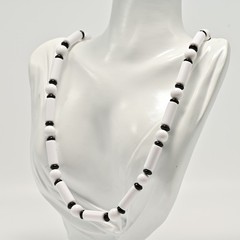 TRIFARI Vintage Original Signed Lucite Acrylic Beaded Designer Estate Necklace