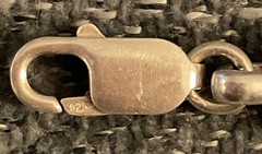 Vintage Heavy Sterling Silver Oval Link Bracelet 31+ grams