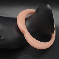 Pink Acrylic Heart Bangle Bracelet Vintage NOS Made in Japan