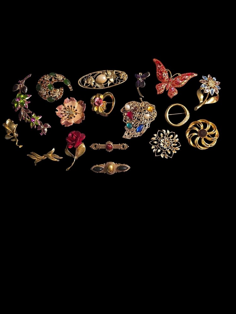 Vintage To Now Brooch Lot Monet KC Sarah Cov 1928 Cerrito (17)