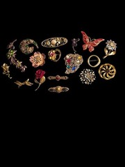 Vintage To Now Brooch Lot Monet KC Sarah Cov 1928 Cerrito (17)