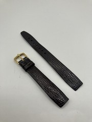Hirsch Rainbow Collection Dark Brown Vintage Watch Band S14