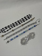 Lot Of 4 Womens Costume Jewelry Bracelets Pretty!