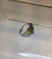 Vintage Turquoise Sterling Silver Ring, Size 5.50