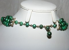 ** Vintage 1950-60’s Pearl Plastic Lucite Glass Bead Necklaces * 13 Pieces **