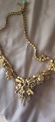 DELIZZA AND ELSTER A/K/A JULIANA JADE MATRIX PENTAGON SPEAR GLASS NECKLACE