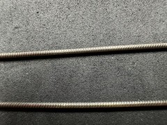 5.57g Vintage Sterling Silver 925 Twisted Rope Chain Necklace 16 in M