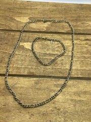 Vintage Lot Of 5- 18Kgp Bracelet & Necklace Chain Sets