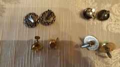 14 Pairs of Vintage CLIP ON AND SCREW ON EARRINGS Coro/Made in Japan & More