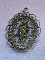 art deco pendant art nouveau Victorian