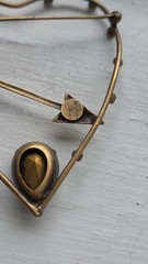 Vintage RARE Joseff of Hollywood Eros’ Arrow Heart Brooch Signed Estate