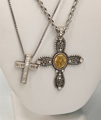 Brighton Necklace Bracelet Lot, 6 pc Devotion Angel La Scala Selene Capella Cher