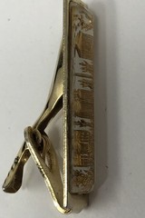 U.S. Capitol Cufflinks & Tie Bar Set Washington D.C. Gold Relief – Vintage
