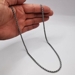 Vintage Beautiful Jewelry Chain Necklece,925 Sterling Silver,Signed , 25,39g