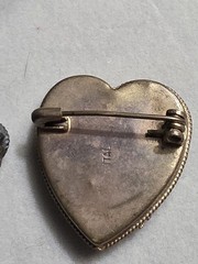 Vintage Italy Micro Mosiac Pins & Pill Box