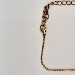 Lovely vintage amber rhinestone pendant necklace party resort flirty