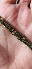 Vintage Napier Mesh Gold Plated Chain Lariat Tassel Fringe Chain Necklace