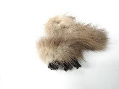 1950’s Real Mink Fur Cat Brooch Vintage