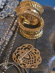 Huge Jewelry Lot Vintage to Modern All Wearable 100+ Pieces Avon, Monet, 925