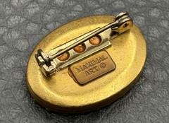 Maximal Art ‘I Love You Mom’ Floral Rhinestone Victorian Style Brooch Pin