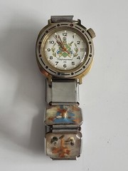 VTG Watch Bangle Bracelet Handcrafted Soviet Prisoner ITK !!!