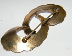 Vintage Ivar Holth Norway Sterling Silver Enamel Pin Brooch