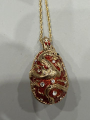 Berebi Magic dragon egg SOLD BY EDGAR BEREBI NOS COA vintage 1994