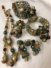 Vintage Jewelry High End Lot Designer Sets Parures Hobe Eisenberg Vendome