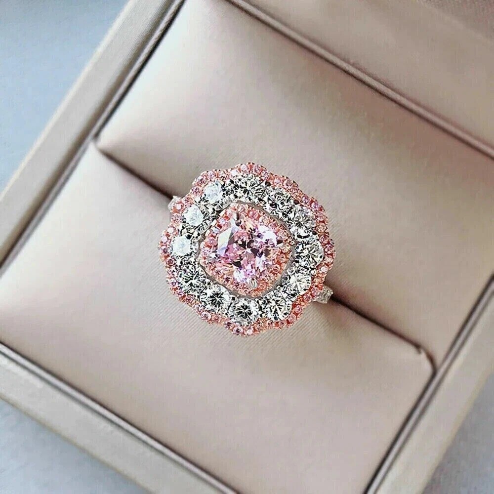 2.50Ct Art Deco Style Lab Created Topaz & Diamond Wedding 14K White Gold FN Ring