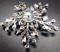 Lot of 3 Glamorous Vintage 1950’s – 1970’s Brooches Pins – Coventry & Unbranded