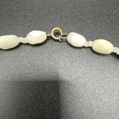 Vintage Mother of Pearl And Bead Necklace – 19”