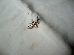 VINTAGE 1970-80s TINY 3D CHERUB ANGEL STERLING SILVER STAMP 925 CHARM/PENDANT