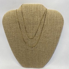 Vintage Medici Gold Tone 30” Serpentine Gold Tone Chain Necklace.
