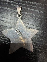 Vintage Mexican Sterling Silver Celestial Star Pendant – Taxco TC-205