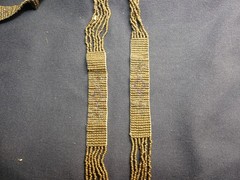 Antique 1920’s Micro Beaded Cut Steel Flapper Necklace