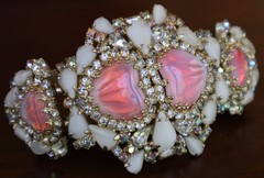 Hobe Mayorka Bracelet Signed Vintage Rhinestones