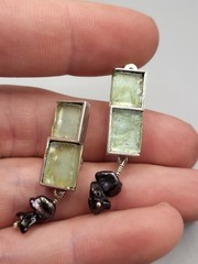Sterling Silver Broach And Clip On Earrings