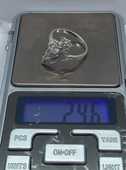 Vintage rings made of 925 silver, Size 8 . Weight 2.46 g. Jewelry from Ukraine