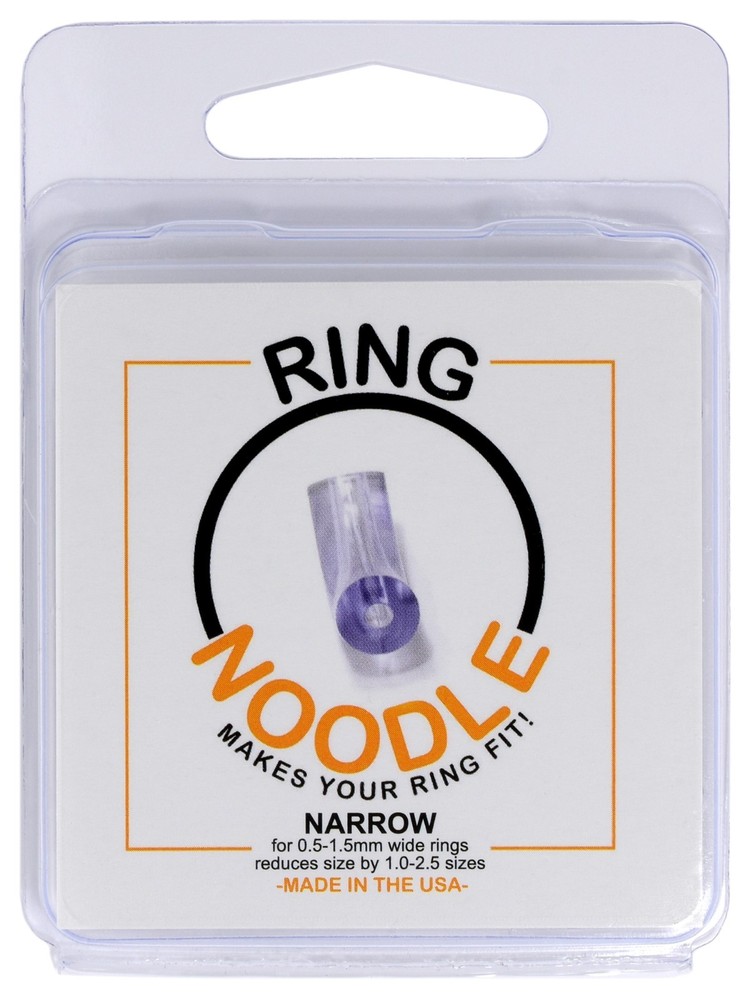 RING NOODLE – Ring Guard, Ring Size Reducer – 9 pack NARROW
