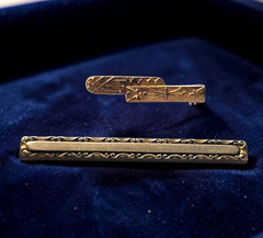 Antique Gold Tone Victorian Bar Brooch/Pins ~ 2 1/8″ and 1 3/16″ ~ Lot of 2