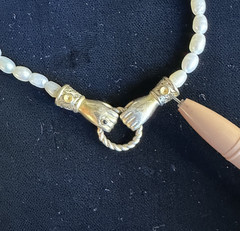 Missoma X Harris Reed 18k Gold Plate/ Natural Pearls In Good Hands Bracelet READ