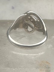Black Hills Gold ring leaves band size 5.75 sterling silver women girls