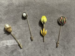 Vintage Stick Pin & Lapel Pin Lot (1950’s 1970’s)