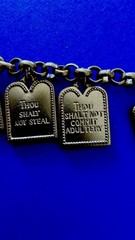 I am Edgar berebi and this my Never Worn 10 commandments Bracelet 1996
