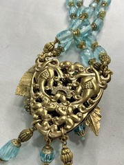 MIRIAM HASKELL Necklace. Large And STUNNING!