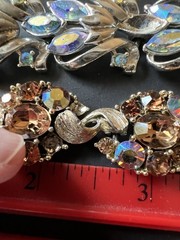 Lisner And Coro Vintage Rhinestone Bracelets For Restoration