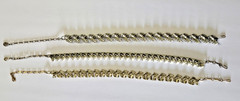 Coro Vintage Chunky Goldtone Necklaces. 2 Signed, 1 has Coro Dangle. Classy Chic