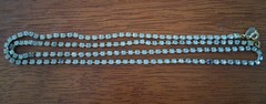 Miriam Haskell Rhinestone Chain 30in Inch Strand Vintage